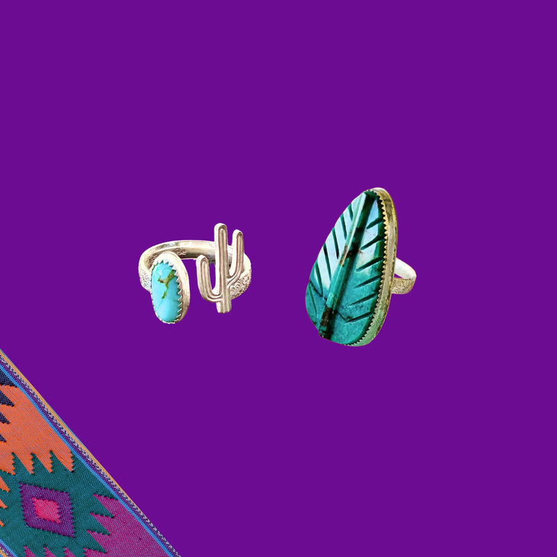 Bagues signature - Tribu Turquoise