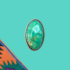 Bague en turquoise et argent NEW MEXICO #8