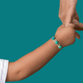 Bracelet en turquoise et argent LUMIÈRE TRIO (enfant, ado, adulte)