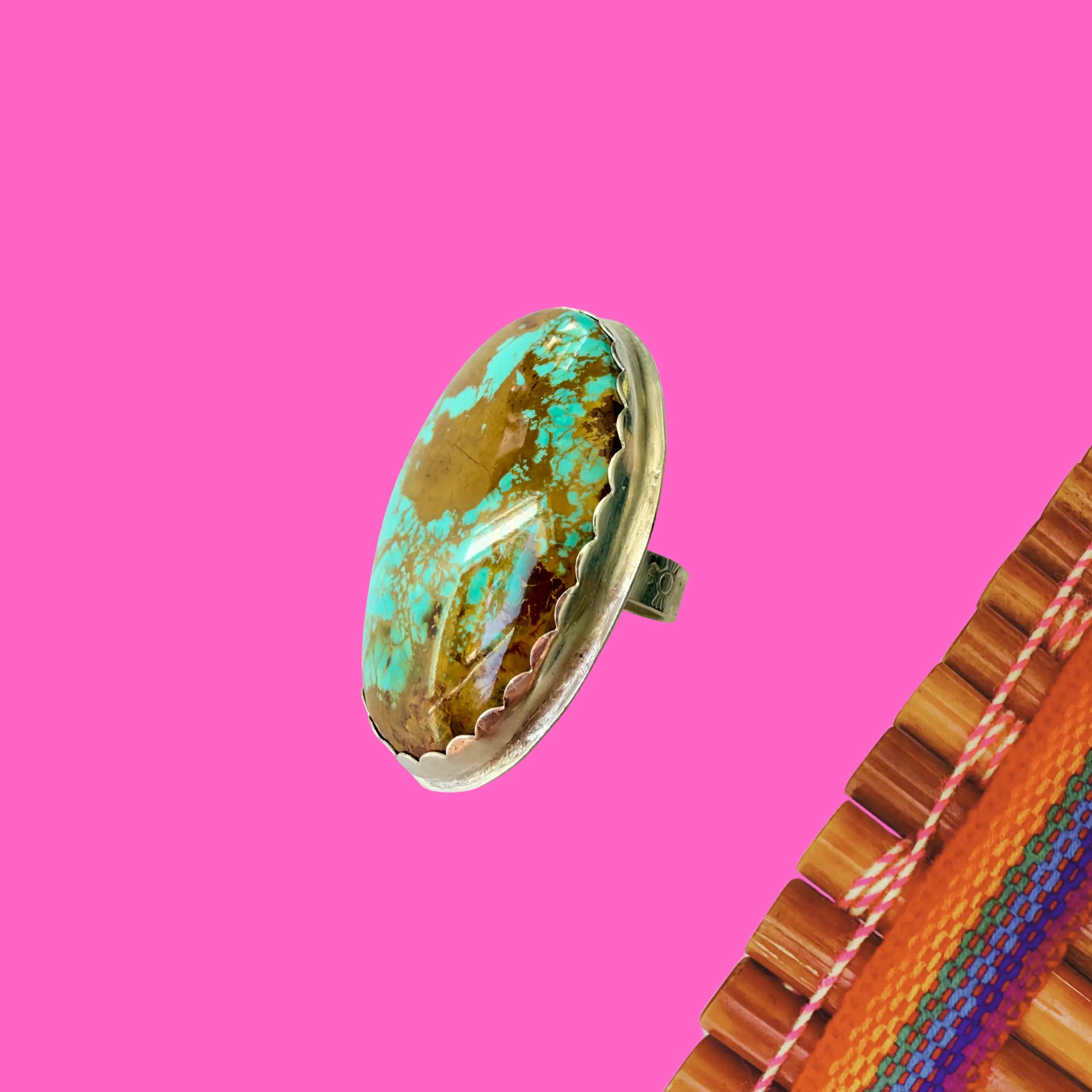 Bague en turquoise et argent NEW MEXICO #4